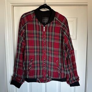 Anthropologie Sanctuary Lightweight Plaid/Tartan Jacket